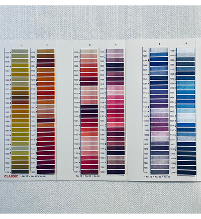 Trim Thread Color Swatch Books