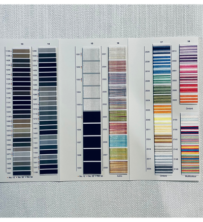 Trim Thread Color Swatch Books